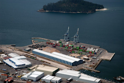 Terminal de contenedores de Marín