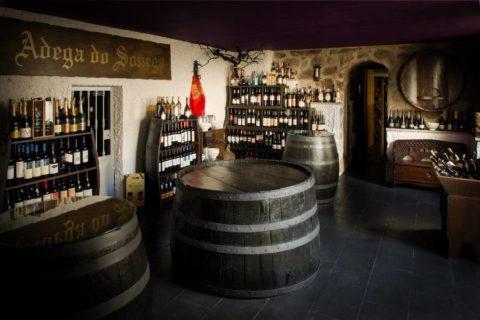 Vinos en restaurante
