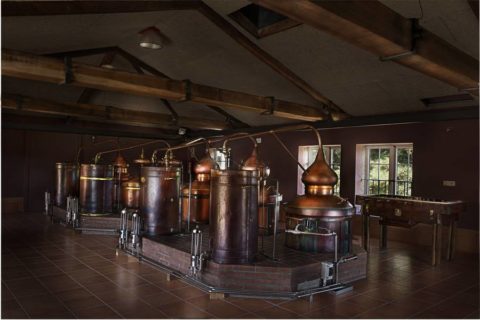 Tanques de destilación de aguardiente